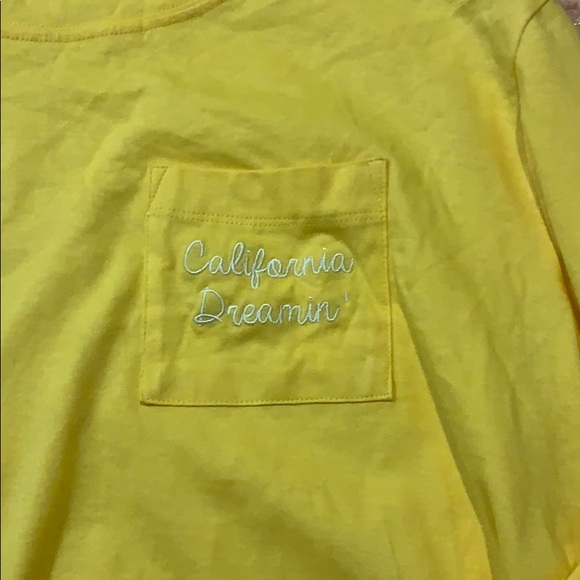 Yellow cropped long sleeve - Picture 3 of 3